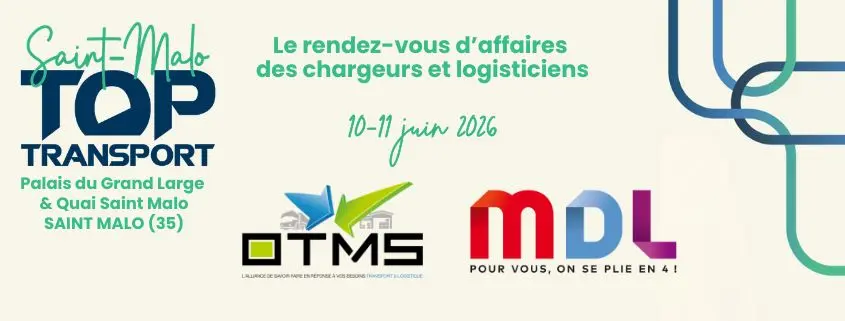 Salon Top Transport Saint-Malo 2026 dédié au transport & à la logistique