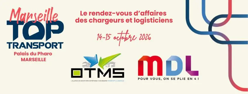 Salon Top Transport Marseille 2026 dédié au transport & à la logistique